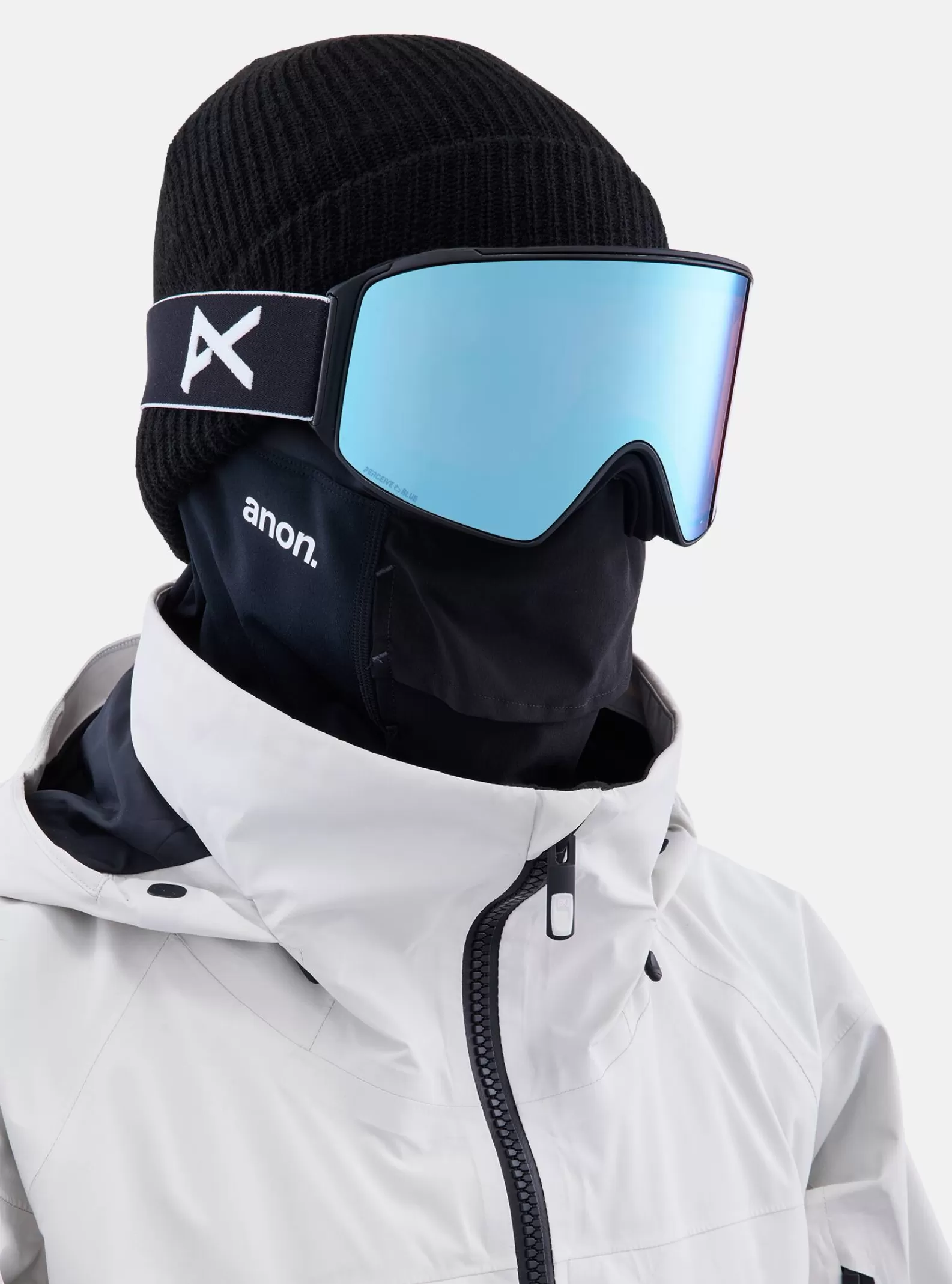 Burton Anon M4 Low Bridge Fit Goggles (Cylindrical) + Bonus Lens + MFI® Face Mask< Goggles & Lenses | Goggles & Lenses
