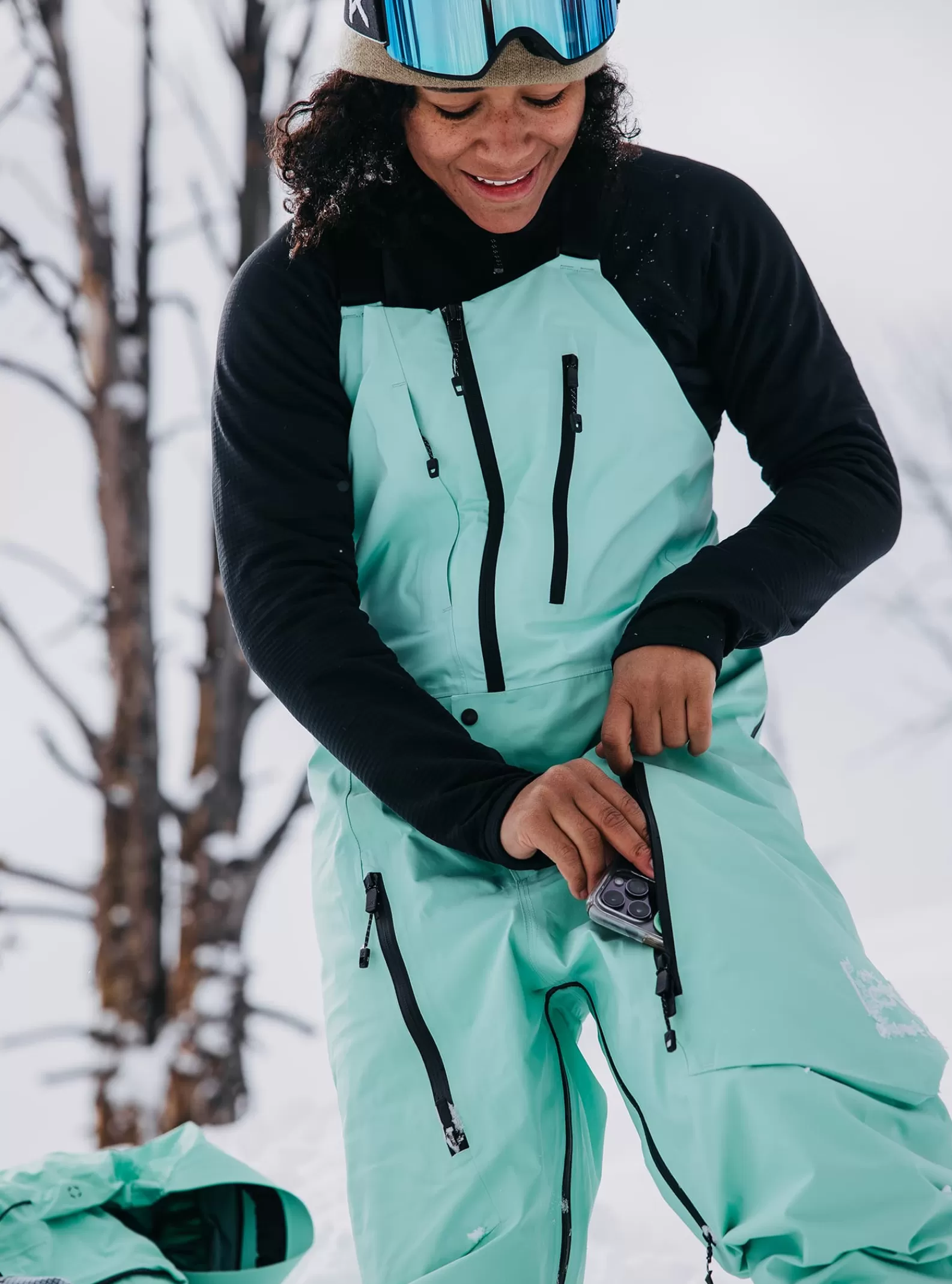 Burton Women's [ak] Acamar GORE-TEX PRO 3L Bib Pants<Women Snow Pants & Bibs