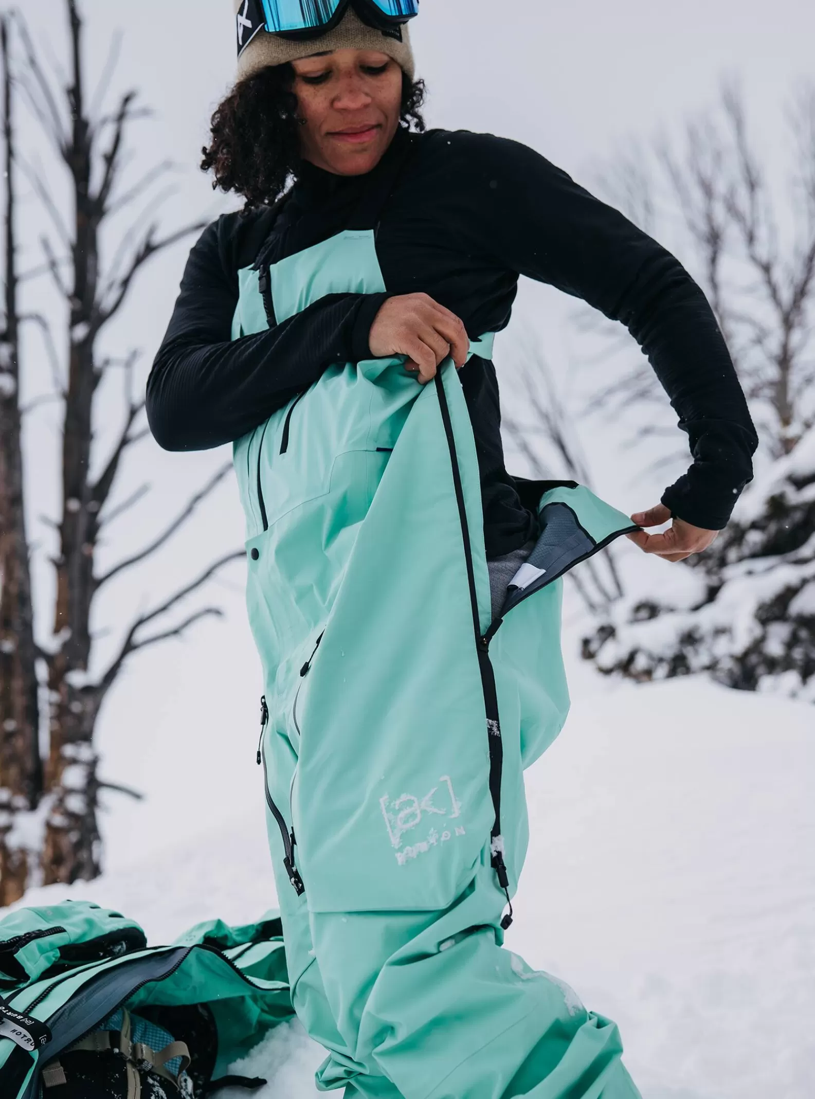 Burton Women's [ak] Acamar GORE-TEX PRO 3L Bib Pants<Women Snow Pants & Bibs